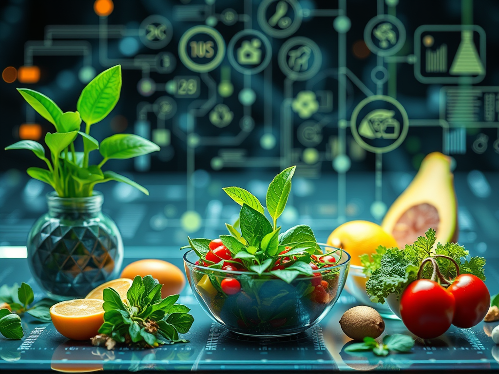 Plants and tech together